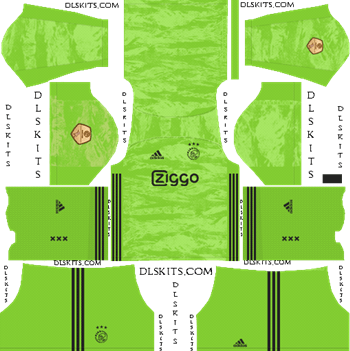 Dream League Soccer Kits AFC Ajax Goalkeeper Away Kit 2019-20