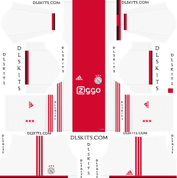 Dream League Soccer Kits AFC Ajax Home Kit 2019