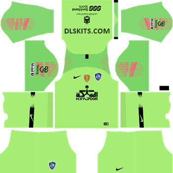 Al-Hilal FC 2019 Kits - Dream League Soccer Kits & Logo Al-Hilal FC Goalkeeper Away Kit 2019 - DLS Kits - Dream League Soccer URL 512x512