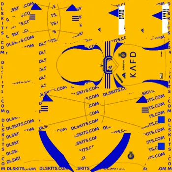 Al-Nassr Home Kit 2024-25 Dream League Soccer