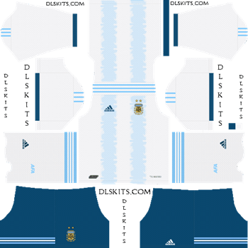 Argentina Copa America home kit 2019 - DLS 19 Kits - Dream League Soccer Kits URL 512x512