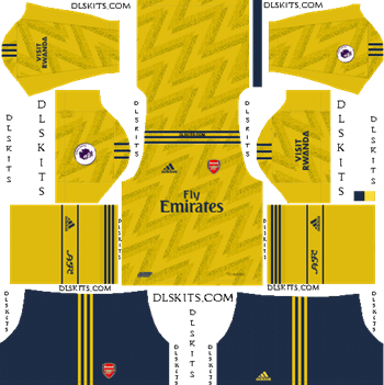 Dream League Soccer Kits Arsenal Away Kit 2019-20