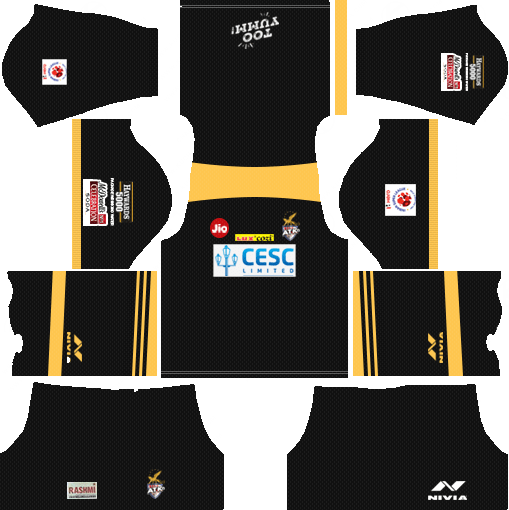 ATK Kolkata Kit 2018 Dream League Soccer Kits 512x512 URL - Goalkeeper Third