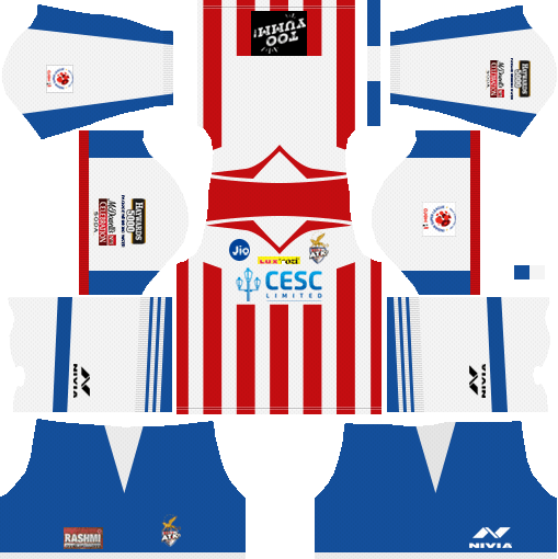 ATK Kolkata Kit 2018 Dream League Soccer Kits 512x512 URL - HOME