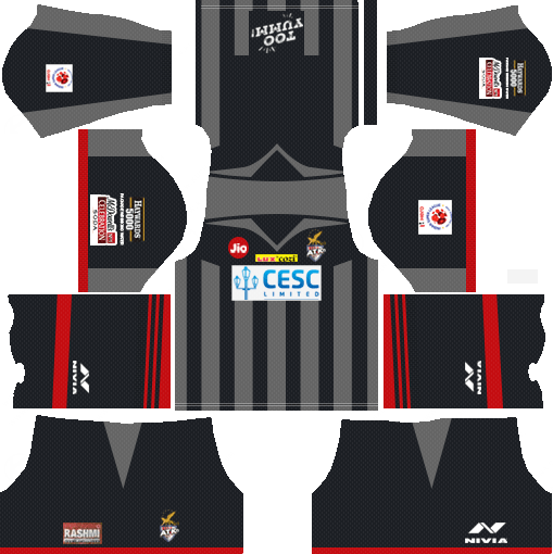 ATK Kolkata Kit 2018 Dream League Soccer Kits 512x512 URL - THIRD