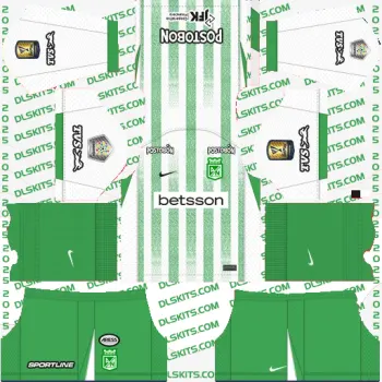 Dream League Soccer Atlético Nacional Home Kit 2025 For DLS 2019
