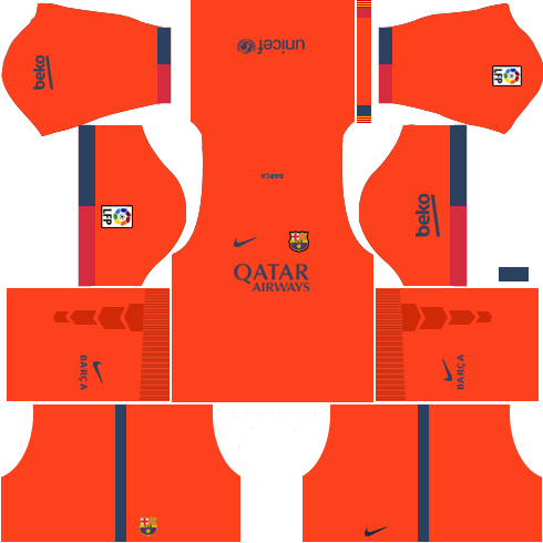 Dream League Soccer Kits Barcelona 2015 URL Away 512x512