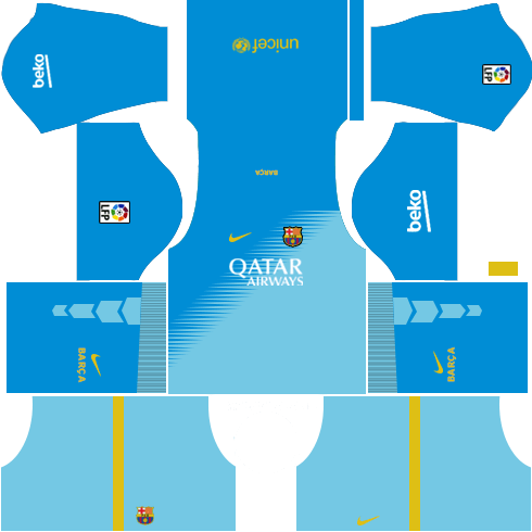 Dream League Soccer Kits Barcelona 2015 URL Goalkeeper Third 512x512