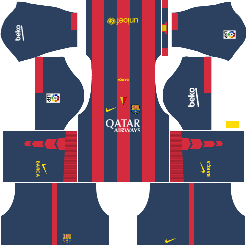 Dream League Soccer Kits Barcelona 2015 URL Home 512x512