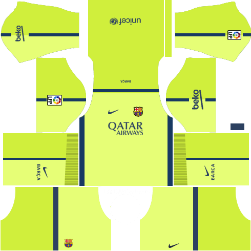 Dream League Soccer Kits Barcelona 2015 URL Third 512x512