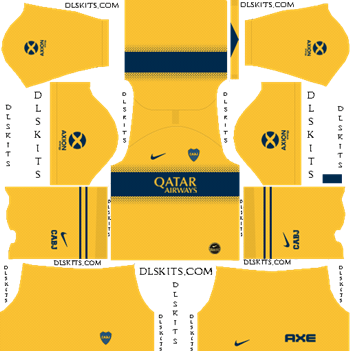Boca Juniors 2019-2020 Dream League Soccer Kits & Logo Dream League Soccer Kits Boca Juniors Away Kit 2019-2020