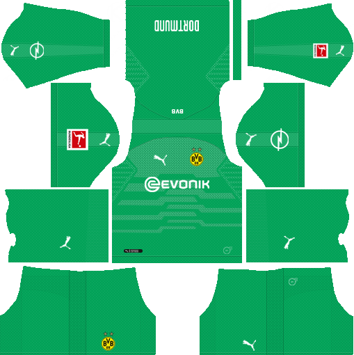 Dream League Soccer Kits Borussia Dortmund Goalkeeper Home Kit 2018-19 URL 512x512