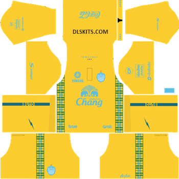 Buriram United FC 2019 Kits - Dream League Soccer Kits & Logos Buriram United Goalkeeper Away Kit 2019 - DLS Kits - Dream League Soccer Kits URL 512x512