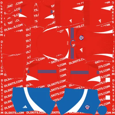 Chile Copa America Home DLS Kit 2024