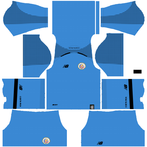 Costa Rica 2018 World Cup Dream League Soccer Kits & Logo URL Costa Rica Kit 2018 World Cup Dream League Soccer Kits 512x512 URL- Goalkeeper