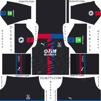 Crystal Palace FC Away Kit 2019-20 Dream League Soccer Kits