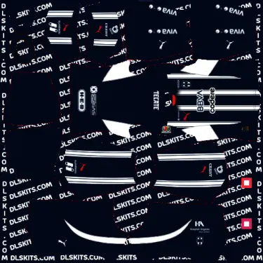 DLS Monterrey Home Kit 2024 Dream League Soccer