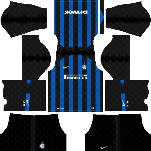 Inter Milan 2018-19 Dream League Soccer Kits 512x512 URL