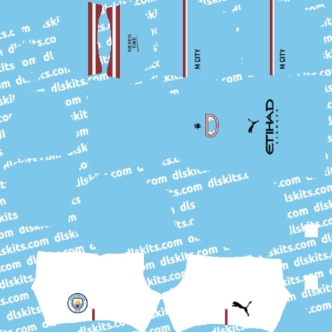 Today DlsLogoUrl.com brings you dream league soccer kits Manchester City 2022-23. You can download the new DLS 22 kit using the links on this page.