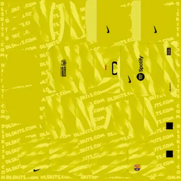 FC Barcelona Goalkeeper Third DLS 23 Kit