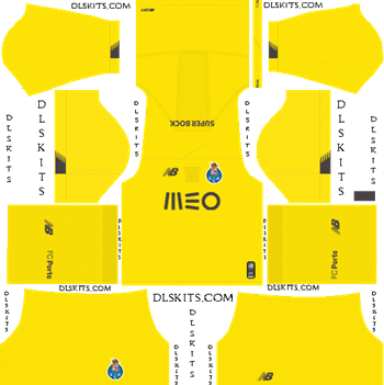 FC Porto 2019-2020 Dream League Soccer Kits & Logo Dream League Soccer Kits FC Porto Goalkeeper Third Kit 2019-20