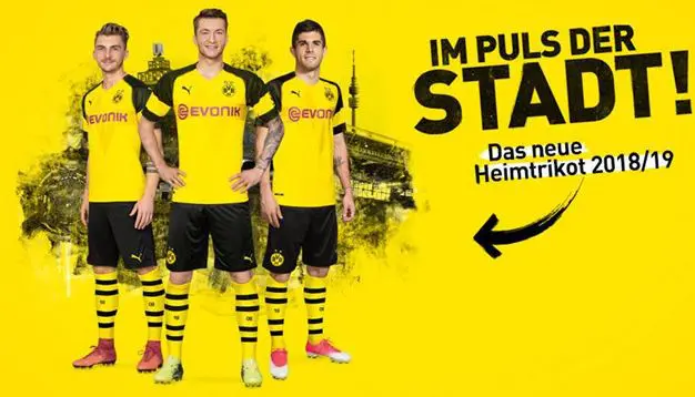 Dream League Soccer Kits Borussia Dortmund 2018-2019 Kit