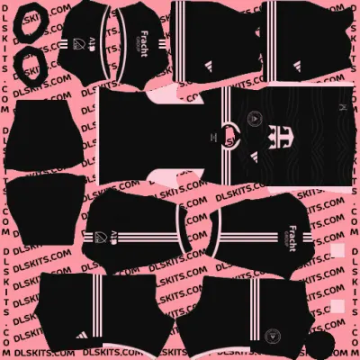 Inter Miami 2024 Away Dream League Soccer Kits