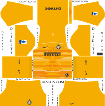 Dream League Soccer Kits Inter Milan Goalkeeper Home Kit 2019-20