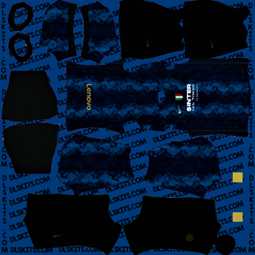 Inter Milan Home Kit - Dream League Soccer Kits - DLS 21 Kits