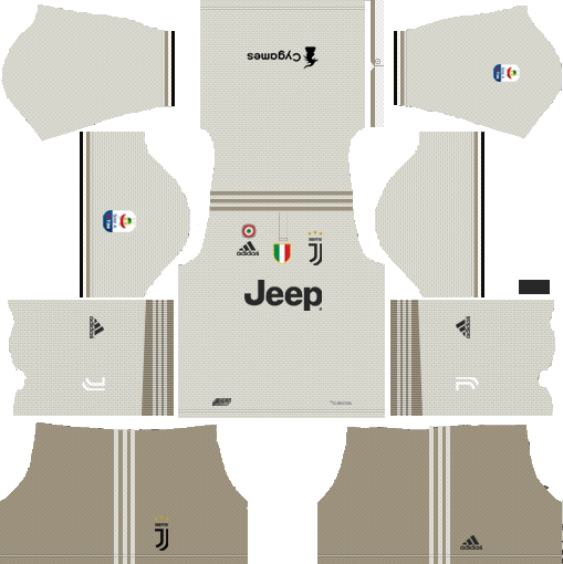 F.C. Juventus 2018-19 Dream League Soccer Kits & Logo 512x512 F.C. Juventus 2018-19 Away Dream League Soccer Kits