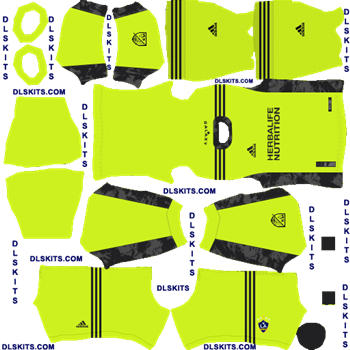 LA Galaxy 2020 Goalkeeper Away Dream League Soccer Kits