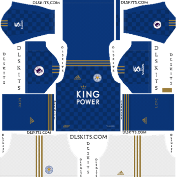 Dream League Soccer Kits Leicester City 2019-2020 Home Kit