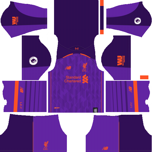 New Red Pepper Dream League Soccer Kits Liverpool 2018-19 Dream League Soccer Liverpool Kits 2018-19 Season