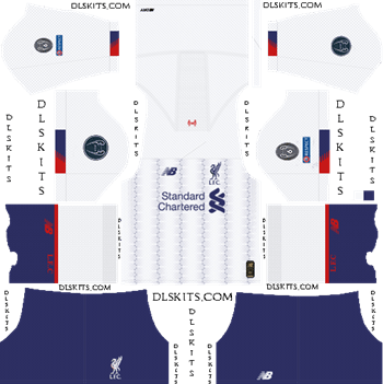 Liverpool FC 2019-2020 Dream League Soccer Kits & Logo Liverpool Away Champions League 2019-20 - DLS 19 Kits - Dream League Soccer Kits