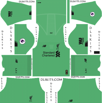 Liverpool FC 2019-2020 Dream League Soccer Kits & Logo Dream League Soccer Kits Liverpool FC 2019-20 Goalkeeper Away Kit