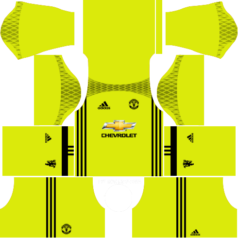 Manchester United 2016-2017 Goalkeeper Home Kits Dream League Soccer Kits Goalkeeper