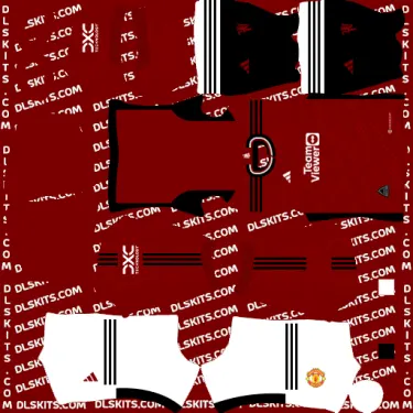 Dream League Soccer Manchester United Kits 2023 Manchester United Home 2023-24 Dream League Soccer Kits DLS 23 Kits