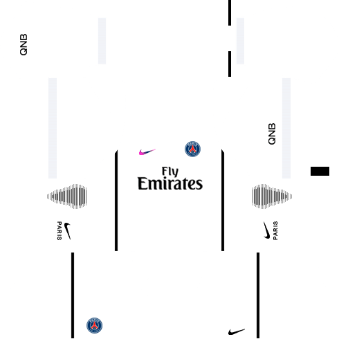 (PSG) Paris Saint Germain 2016-17 Dream League Soccer Kits Paris Saint Germain PSG Kit 2016-17 Dream League Soccer Kits