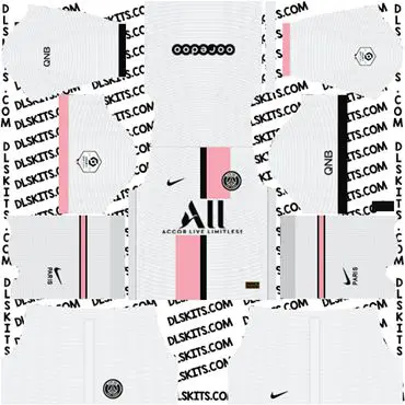 PSG 2021 Dream League Soccer Away Kit for DLS 2019