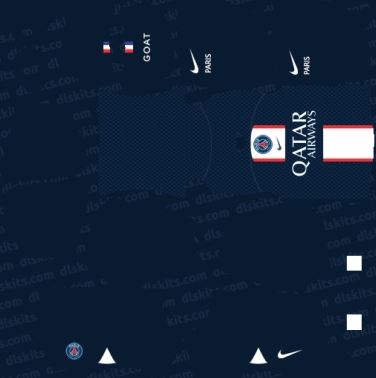 PSG 2022 Home Dream League Soccer Kits