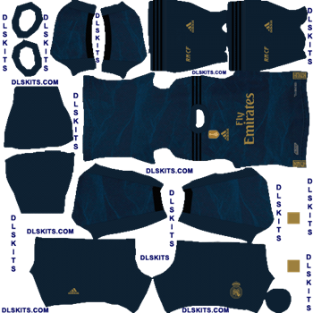 Real Madrid 2019 Kits for Dream League Soccer 2020 Real Madrid 2019 Away Kit Dream League Soccer 2020