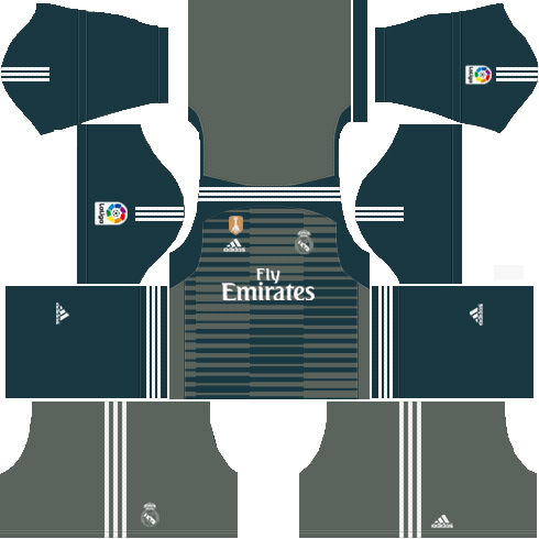 Dream League Soccer Real Madrid Kits 2018-2019 URL 512x512 Real Madrid Goalkeeper Third Kit 2018-19 - Dream League Soccer Kits