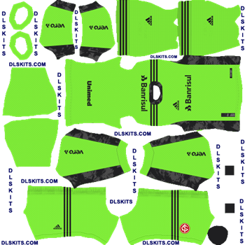 SC Internacional 2020 Goalkeeper Home Dream League Soccer Kits