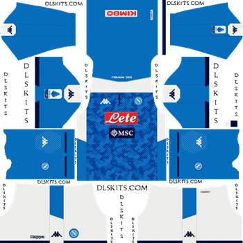 SSC Napoli Home Kit 2019Dream League Soccer Kits